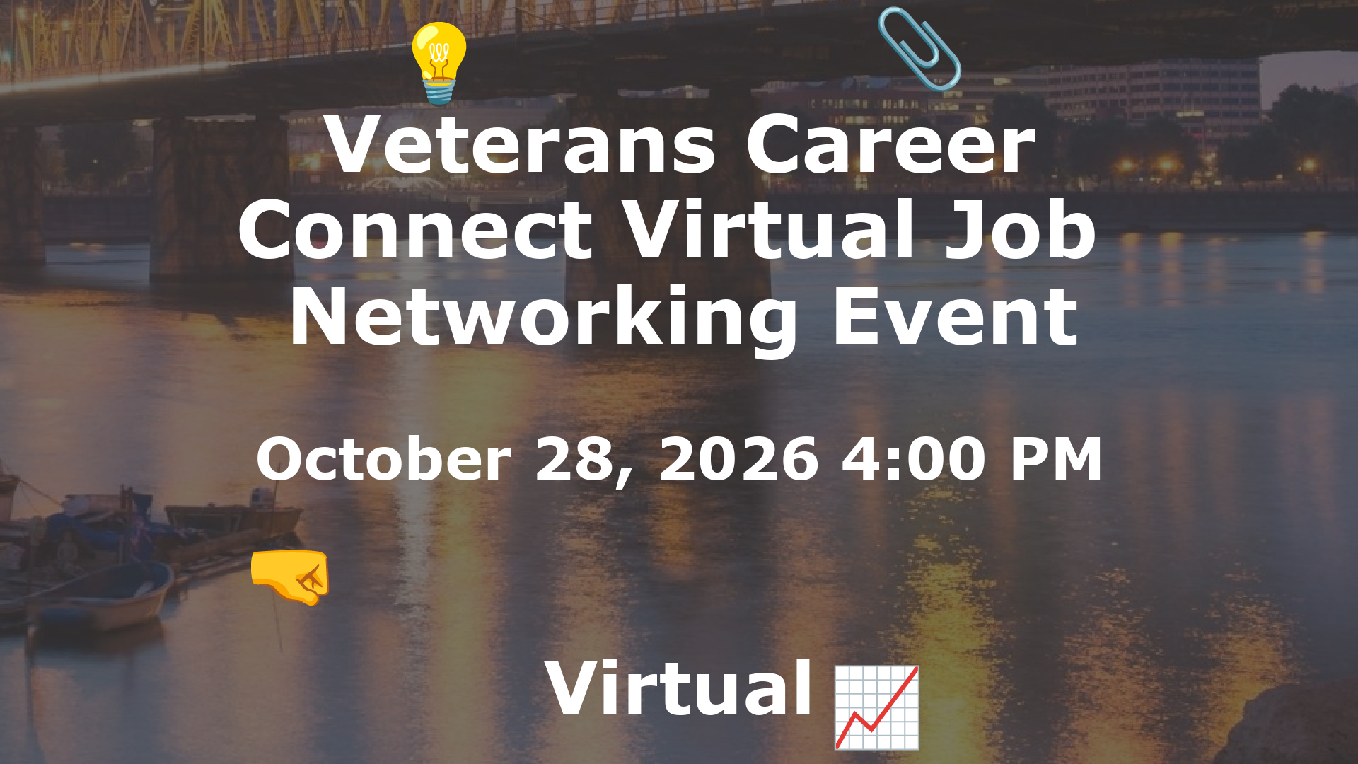 Veterans Career Connect Virtual Job  Networking Event event image